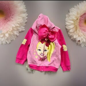 JoJo Siwa Pink Hoodie with Bow
